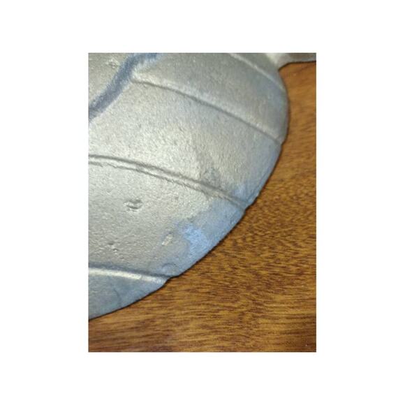 Very Old and Rare Cast Iron Semper Fidelis Wall Hanging, Light Gold Color - Picture 3 of 5